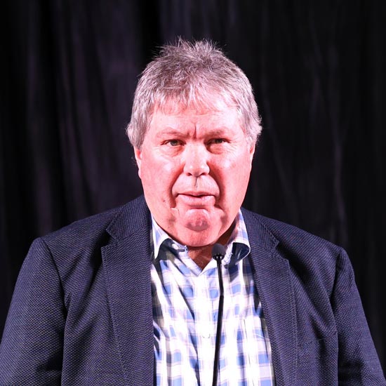 Man in plaid shirt and blazer